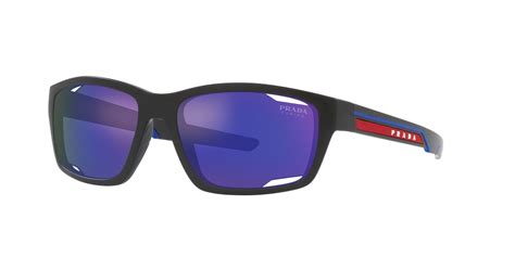 Prada Linea Rossa SPS04Y Rectangle Sunglasses .